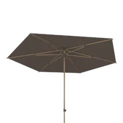 Azzurro Stokparasol 300 Cm U00d8 - Charcoal / Woodlook