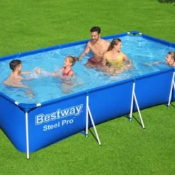 Bestway Frame Zwembad - Steel Pro - 400x211x81cm -Exporteren Lente Tuin Winkel bestway frame zwembad steel pro 400x211x81cm 3 1