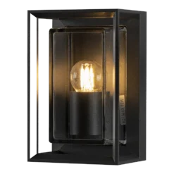 Konstsmide Brindisi Wandlamp 230V, 13x20cm, E27 Transparant Glas, Max 1x 20W -Exporteren Lente Tuin Winkel brindisi wandlamp 230v 13x20cm e27 transparant glas max 1x 20w netstroom 3