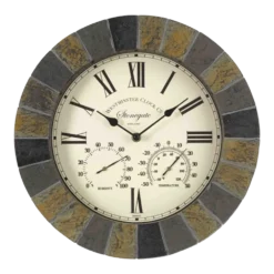Buitenklok Stonegate - 3in1 - 35cm