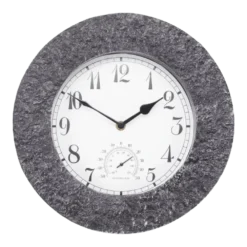 Buitenklok Stonegate Granite - 2in1 - 30cm