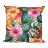Buitenkussen Bloem Roze/oranje 45x45cm - Tuinkussen -Exporteren Lente Tuin Winkel buitenkussen bloem roze oranje 45x45cm tuinkussen polyester 1