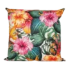 Buitenkussen Bloem Roze/oranje 60x60cm - Tuinkussen -Exporteren Lente Tuin Winkel buitenkussen bloem roze oranje 60x60cm tuinkussen polyester 1