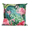 Buitenkussen Monstera/flamingo 45x45cm - Tuinkussen -Exporteren Lente Tuin Winkel buitenkussen monstera flamingo 45x45cm tuinkussen polyester 1