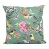 Buitenkussen Vogels Groen 45x45cm - Tuinkussen -Exporteren Lente Tuin Winkel buitenkussen vogels groen 45x45cm tuinkussen polyester 1