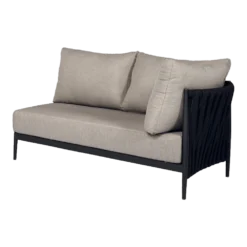 Cadozo Lounge 2-zits Links -Black