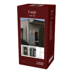 Konstsmide Carpi 230V Wandlamp Flush E27, 20.5x40cm, Transparant Glas, Max 60W -Exporteren Lente Tuin Winkel carpi 230v wandlamp flush e27 205x40cm transparant glas max 60w netstroom 6