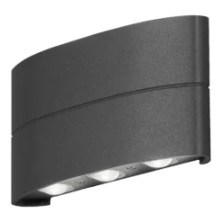 Konstsmide Chieri PowerLED 230V Wandlamp Flush Double Three LED, 6x 1.33W -Exporteren Lente Tuin Winkel chieri powerled 230v wandlamp flush double three led 6x 133w netstroom 3