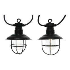 Lumineo Feestverlichting Lichtsnoer - 450cm - 10 LEDS - Warm Wit -Exporteren Lente Tuin Winkel feestverlichting lichtsnoer 450cm 10 leds warm wit netstroom 3 3