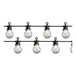 Lumineo Feestverlichting Lichtsnoer - Bolvorm - 950cm - 20 LEDS - Klassiek Warm -Exporteren Lente Tuin Winkel feestverlichting lichtsnoer bolvorm 950cm 20 leds klassiek warm netstroom 4 3