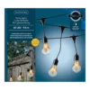 Lumineo Feestverlichting Lichtsnoer - Classic Vorm - 950cm - 20 LEDS Groot - Klassiek Warm -Exporteren Lente Tuin Winkel feestverlichting lichtsnoer classic vorm 950cm 20 leds groot klassiek warm netstroom 1 3