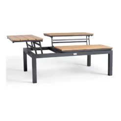 Flip-Up Coffee Tafel - 120 X 79 X 42 Cm - Teak -Exporteren Lente Tuin Winkel flip up coffee tafel 120x79x42 cm teak 3