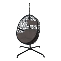 Hangstoel Laos - Zwart/Antraciet