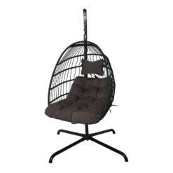 Hangstoel Norway - Inklapbaar - Zwart/Bruin