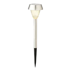 Lumineo LED Solar Tuinlamp - RVS - D8 X H22cm - RVS - 4st. -Exporteren Lente Tuin Winkel led solar tuinlamp rvs d8 x h22cm rvs 4st solar 5 3