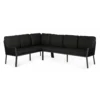 Liv Lounge Dining Set Left Black