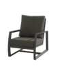 Mauritius Lounge Stoel - Antraciet - Incl. Kussens -Exporteren Lente Tuin Winkel mauritius lounge stoel antraciet incl kussens 1 4