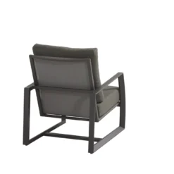 Mauritius Lounge Stoel - Antraciet - Incl. Kussens -Exporteren Lente Tuin Winkel mauritius lounge stoel antraciet incl kussens 3 4