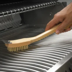 Messing Grillborstel Met Houten Handvat - Napoleon -Exporteren Lente Tuin Winkel messing grillborstel met houten handvat napoleon 3 9
