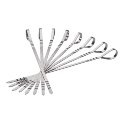 Multifunctionele RVS Schaschlikset, 8 Spiesen - Napoleon