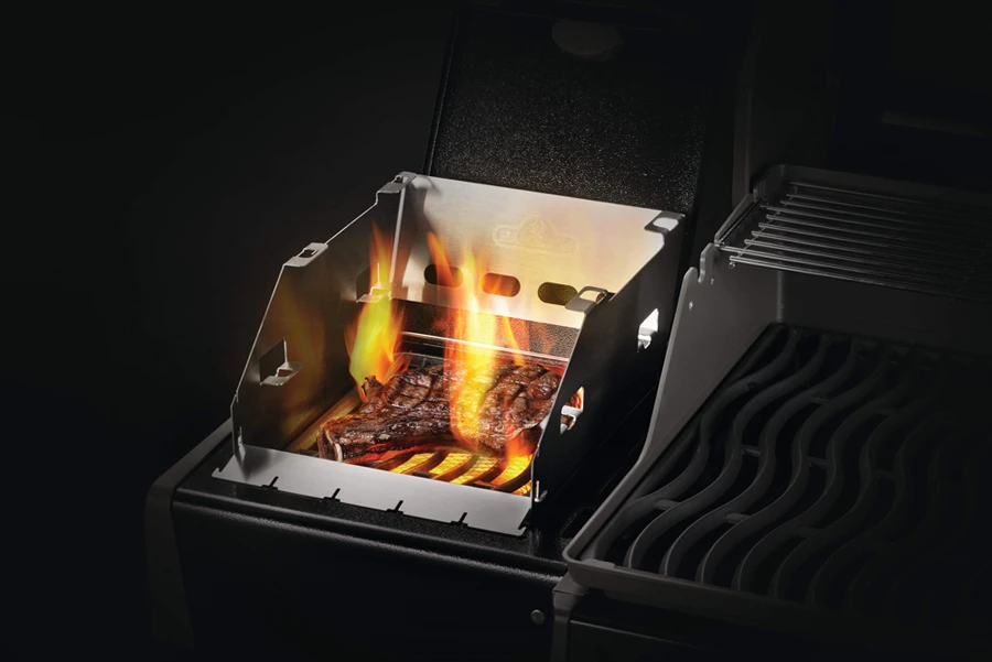 Multifuntioneel SIZZLE ZONE-rek Klein - Napoleon 7 Multifuntioneel SIZZLE ZONE-rek Klein - Napoleon - Afbeelding 5