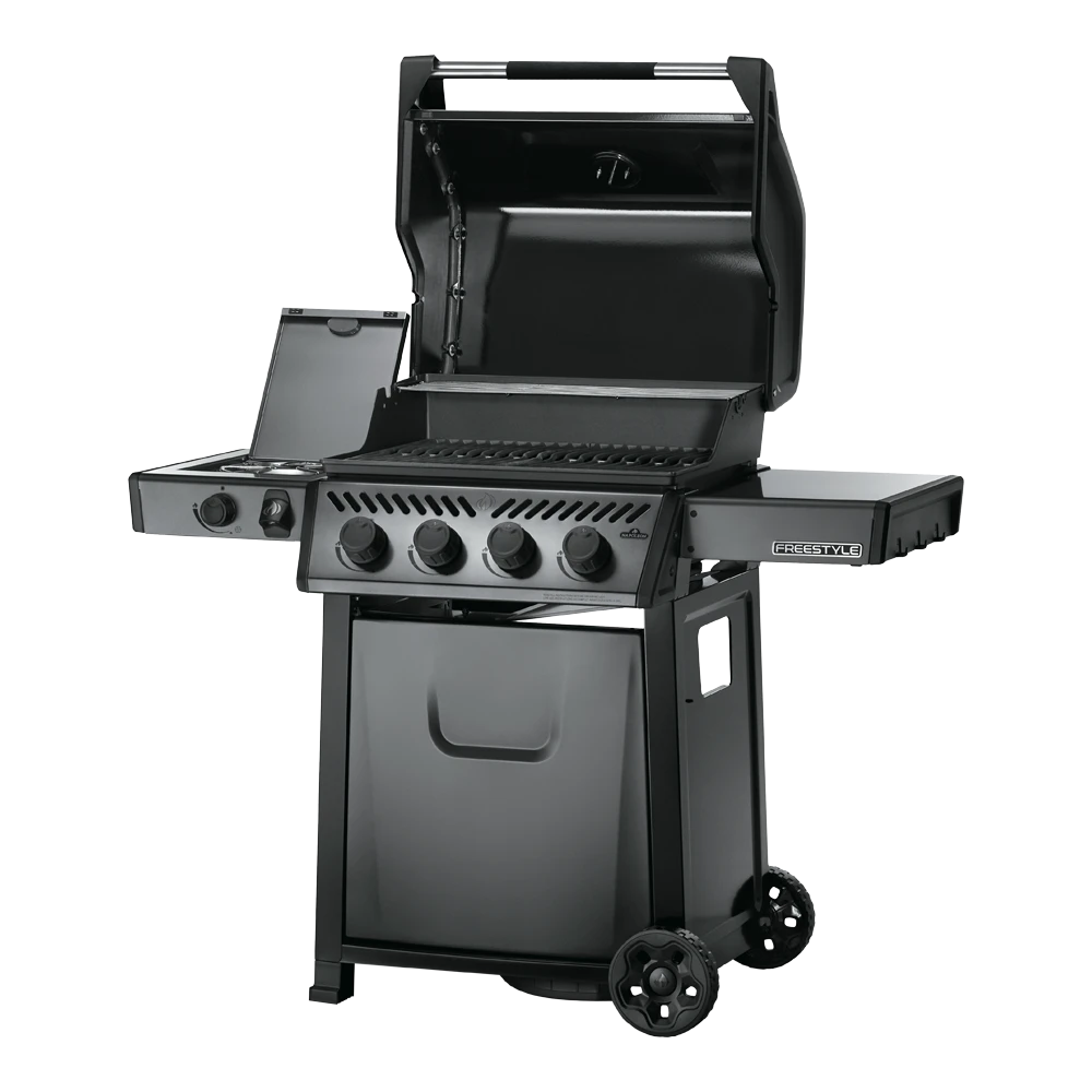 Napoleon Freestyle 425 - Graphite - 4 Hoofdbranders Met Zijbrander - Gas Barbecues - Afbeelding 2