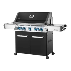 Napoleon Prestige 665 - Zwart Met Infrarode Zij- En Achterbranders - Gas Barbecues