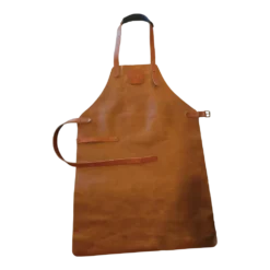 OFYR Leren Schort Bruin