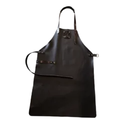 OFYR Leren Schort Zwart