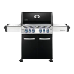 Napoleon Prestige 500 - Zwart Met Infrarode Zij- En Achterbranders - Gas Barbecues