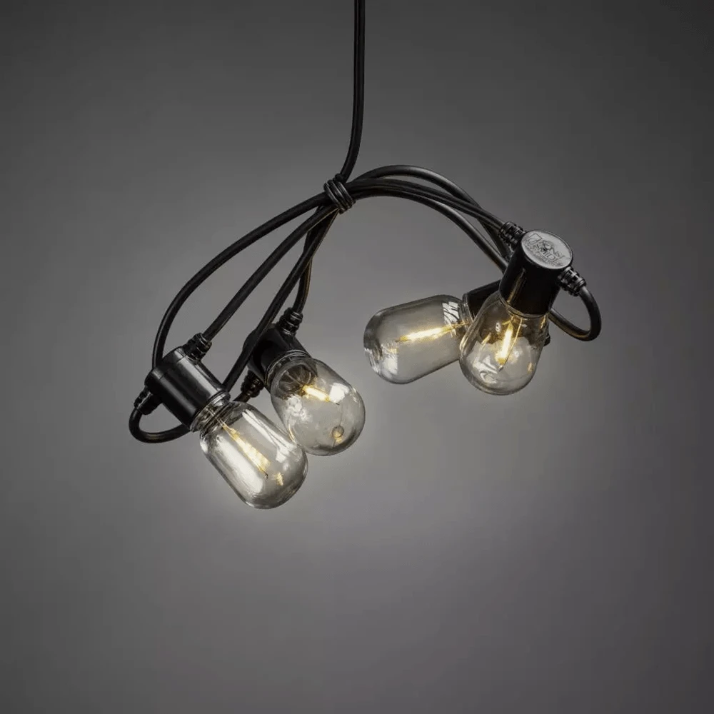 Partylight/Lichtsnoer Feestverlichting LED Dimbaar - 4.75m 20 LED's - Konstsmide