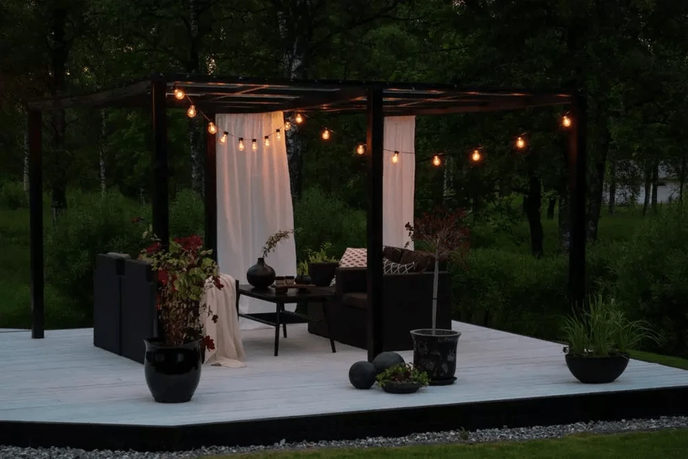 Partylight/Lichtsnoer Feestverlichting LED Dimbaar - 9.5m 20 LED's - Konstsmide - Afbeelding 3