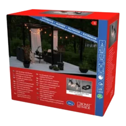 Partylight/Lichtsnoer Feestverlichting LED Dimbaar - 9.5m 20 LED's - Konstsmide -Exporteren Lente Tuin Winkel partylight lichtsnoer feestverlichting led dimbaar 95m 20 led s konstsmide netstroom 5