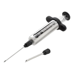 RVS Marinade Injectiespuit Met 2 Naalden - Napoleon