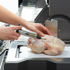 RVS Marinade Injectiespuit Met 2 Naalden - Napoleon -Exporteren Lente Tuin Winkel rvs marinade injectiespuit met 2 naalden napoleon 3 9