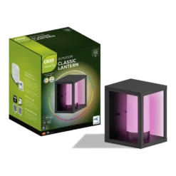 Calex Smart Outdoor Wandlamp/Klassieke Lantaren RGB CCT - 4W 380lm