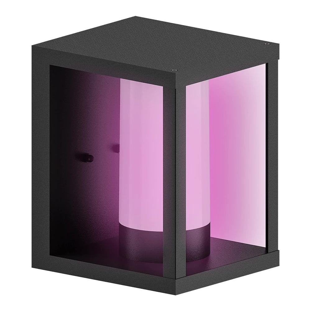 Calex Smart Outdoor Wandlamp/Klassieke Lantaren RGB CCT - 4W 380lm - Afbeelding 2