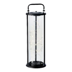 Lumineo Solar Lantaarn - LED - D15 X H42cm - Zwart -Exporteren Lente Tuin Winkel solar lantaarn led d15 x h42cm zwart solar 5 3