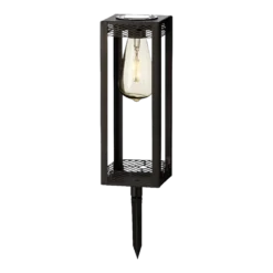 Lumineo Solar Set Met Tuinlamp En Lantaarn - LED - D10.5 X H80cm - Zwart - 4st. 8 Lumineo Solar Set Met Tuinlamp En Lantaarn - LED - D10.5 X H80cm - Zwart - 4st. -Exporteren Lente Tuin Winkel solar set met tuinlamp en lantaarn led d105 x h80cm zwart 4st solar 4 3