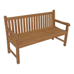 Teak Bank De Luxe - 150cm - Naturel
