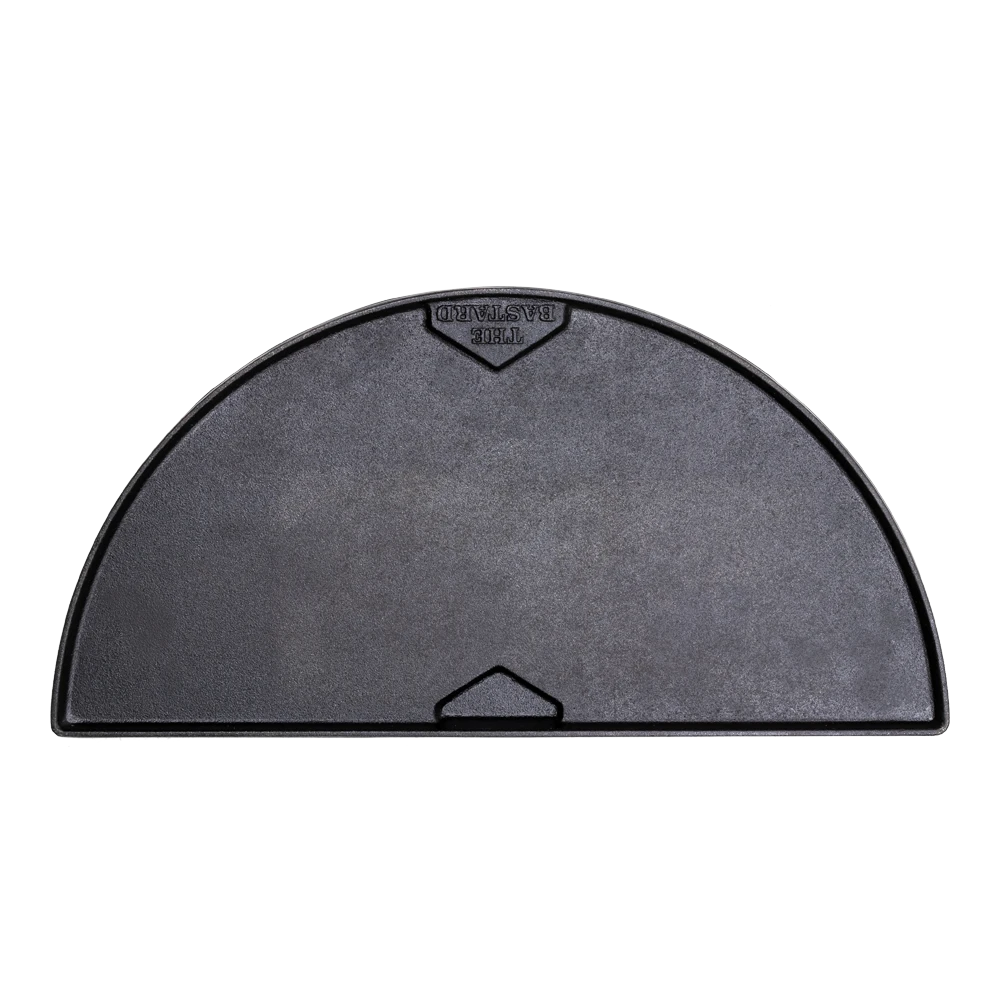 The Bastard Cast Iron Half Moon Griddle Large - Barbecue Kookgerei, Barbecueroosters En Bakplaten - Afbeelding 2
