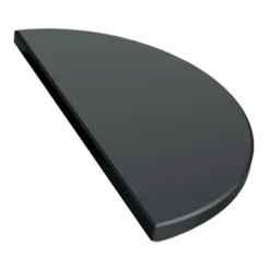 The Bastard Half Moon Stone Black Large - Barbecue Kookgerei, Barbecueroosters En Bakplaten