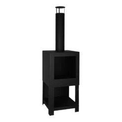 Tuinhaard Met Houtopslag - Fancy Flames -Exporteren Lente Tuin Winkel tuinhaard met houtopslag fancy flames 4