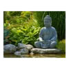 Tuinposter Buddha Met Hosta - L - 120x90cm -Exporteren Lente Tuin Winkel tuinposter buddha met hosta l 120x90cm tuinposters 1