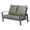 Valencia Lounge 2-zitsbank - Charcoal -Exporteren Lente Tuin Winkel valencia lounge 2 zitsbank charcoal 1