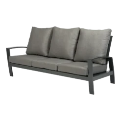Valencia Lounge 3-zitsbank - Charcoal