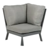 Valencia Lounge Smalle Hoek - Charcoal -Exporteren Lente Tuin Winkel valencia lounge smalle hoek charcoal 1 1