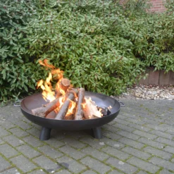 Vuuschaal Staal - D80cm - Fancy Flames -Exporteren Lente Tuin Winkel vuuschaal staal d80cm fancy flames 4
